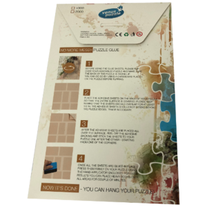 Folhas de Cola de Puzzle 1000 -  Peças