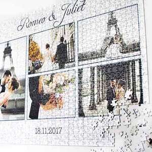 Puzzle de Colagem de Fotos 1000 pçs - 48 x 68 cm