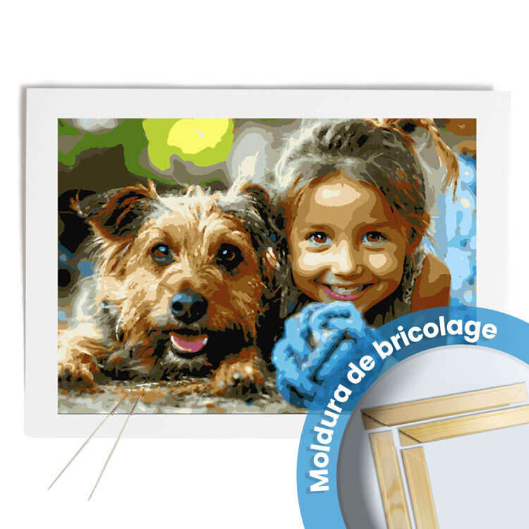 pinte uma imagem personalizada por números