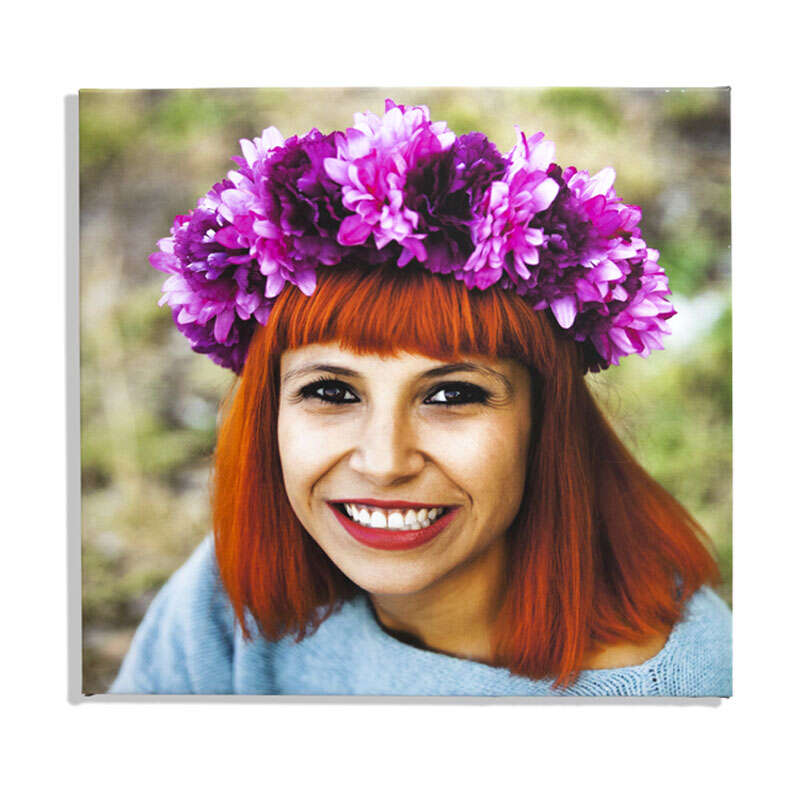 Quadro decorativo com foto 50x50 cm